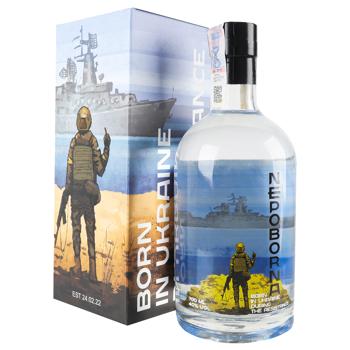 Водка Nepoborna 40% 0,7л - купить, цены на КОСМОС - фото 1