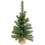 Ялинка штучна Econom зелена в мішковині 40см