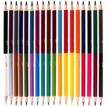 Олівці Yes Pusheen кольорові двосторонні 36 кольорів 18шт - купити, ціни на METRO - фото 3