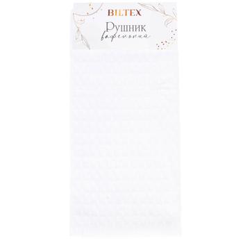 Biltex White Waffle Towel 40x60cm - buy, prices for METRO - photo 1