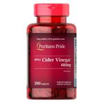 Puritan's Pride Apple Cider Vinegar 480mg 200 tablets