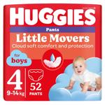 Підгузки-трусики  Huggies Little Movers для хлопчиків 4 52шт