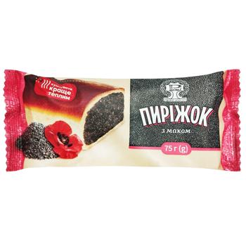 Пирожок Рома с маком 75г - купить, цены на Таврия В - фото 1