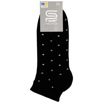 Носки Premier Socks женские средние Горох р.23-25 черный - купить, цены на ЕКО Маркет - фото 1