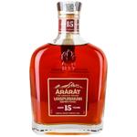 Бренди Арарат Васпуракан 15 лет 40% 0,5л
