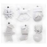 White Decoration Set 6pcs