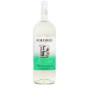 Bolgrad Chateau de Vin White Semisweet Wine 9-13% 1.5l - buy, prices for AlcoHub - photo 1