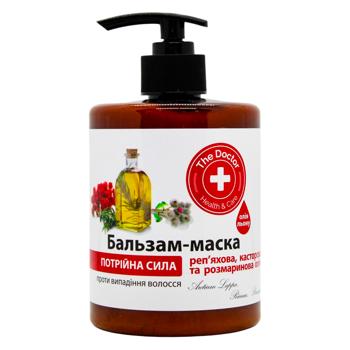 Бальзам для волос Домашний Доктор Тройная сила 500мл - купить, цены на ЕКО Маркет - фото 1