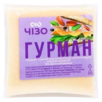 Продукт сырный Чизо Гурман 45% 250г - купить, цены на ЕКО Маркет - фото 2