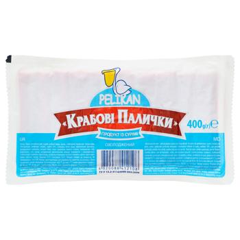 Крабові палички Pelikan охолоджені 400г
