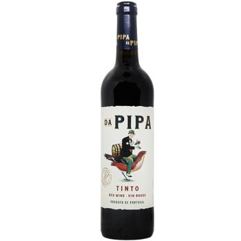 Вино Da Pipa Tinto красное сухое 13% 0,75л
