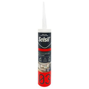 Selsil Silicone Universal White Sealant 280ml - buy, prices for Tavria V - photo 1