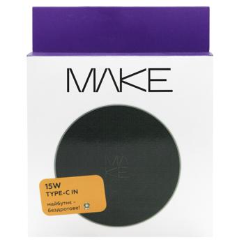 Зарядное устройство беспроводное Make 15W черный - купить, цены на NOVUS - фото 2