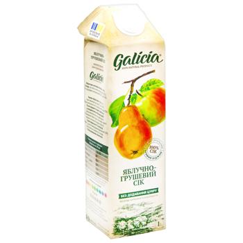 Сок Galicia яблочно-грушевый 1л - купить, цены на КОСМОС - фото 1