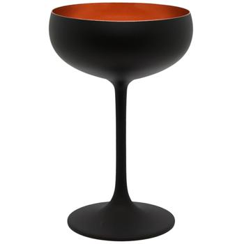 Бокал Stolzle для шампанского 230мл черный/бронзовый - купить, цены на WINETIME - фото 1