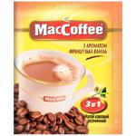 Напій кавовий MacCoffee Французька ваніль 3в1 18г