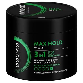 Syoss Max Hold Hair Wax 150ml - buy, prices for MegaMarket - photo 4