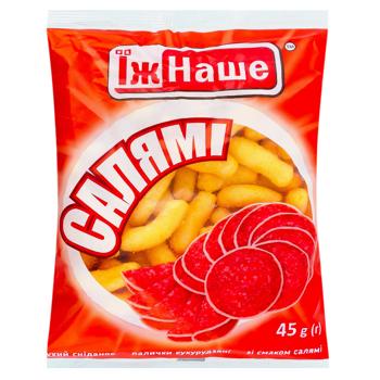Паличка Їж наше салямі 45г - купити, ціни на Ідеал - фото 1