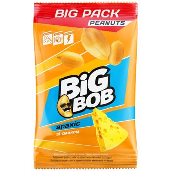 Big Bob Cheese Flavored Salted Fried Peanuts 160g - buy, prices for Auchan - photo 1