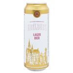 Пиво Edelburg Lager светлое 5,2% 0,5л