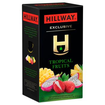 Чай чорний Hillway Exclusive Tropical Fruits 1,5г*25шт - купити, ціни на - фото 2