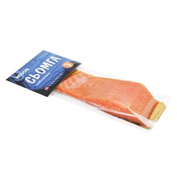 Novus Light-Salted Atlantic Salmon Piece Fillet with Skin 180g - buy, prices for NOVUS - photo 2