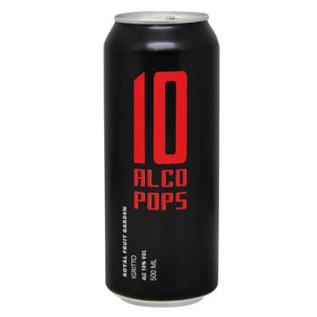 Напій слабоалкогольний Alco Pops Igritto енергетичний 10% 0,5л - купити, ціни на Auchan - фото 1