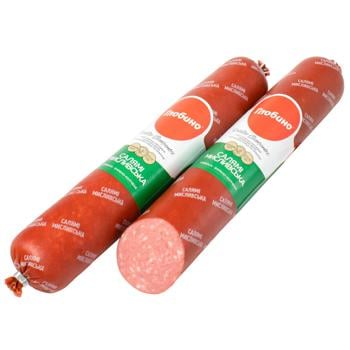 Globino Hunting Sausage Salami Boiled-smoked premium - buy, prices for Za Raz - photo 1