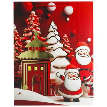 Angel Gifts New Year's Paper Bag 31*40*12cm - buy, prices for ULTRAMARKET - photo 3
