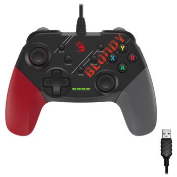 A4Tech Bloody GP30 Sports Red Wired Gamepad - buy, prices for Auchan - photo 1