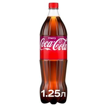 Напиток газированный Coca-Cola Cherry 1,25л - купить, цены на Восторг - фото 1