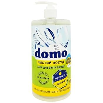 Засіб для миття посуду Domo Лимон 950мл - купити, ціни на Восторг - фото 1