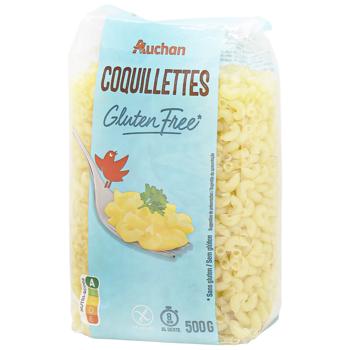 Auchan Coquillettes Gluten-free Pasta 500g - buy, prices for Auchan - photo 1
