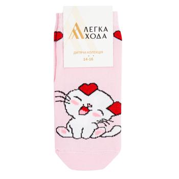 Legka Khoda Light Pink Children's Socks s.14-16 - buy, prices for Vostorg - photo 1