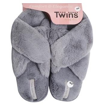 Twins Fur Indoor Women's Slippers s.36-41 in Assortment - buy, prices for NOVUS - photo 3