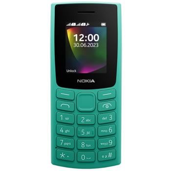 Мобільний телефон Nokia 106 DS 2023 Green - купить, цены на Auchan - фото 1