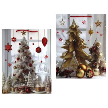 Пакет паперовий Angel Gifts Новорічний 31*40*12см - купити, ціни на За Раз - фото 1