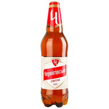 Пиво Чернігівське светлое 4,6% 1л - купить, цены на КОСМОС - фото 1