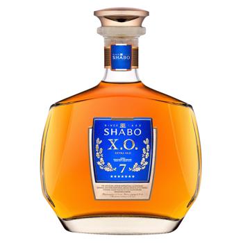 Бренді Shabo Х.О. 7 років 40% 0,5л - купити, ціни на Ідеал - фото 1