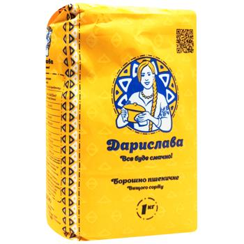 Мука пшеничная Дарислава высший сорт 1кг - купить, цены на - фото 3