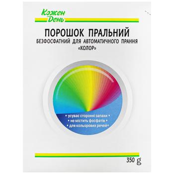 Пральний порошок Auchan Колор автомат 350г - купити, ціни на - фото 2