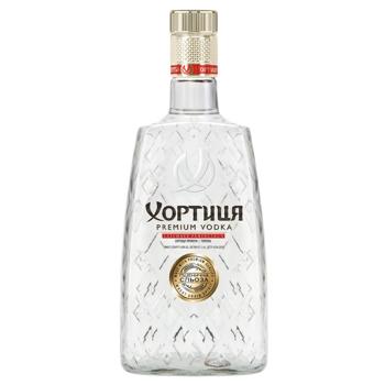 Водка Хортица Премиум 40% 0,7л - купить, цены на Чудо Маркет - фото 1