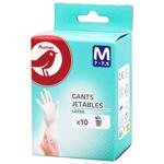 Auchan Household Disposable Gloves Size M 10pcs