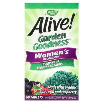 Nature's Way Alive! Garden Goodness Women's Multivitamins 60 tablets - buy, prices for - photo 3