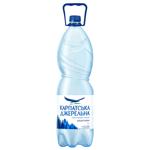 Вода минеральная Карпатська Джерельна сильногазированная 2л
