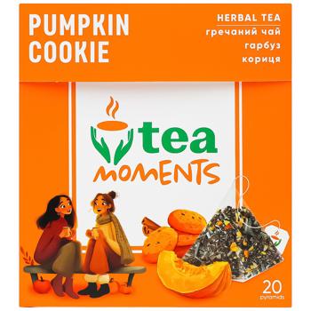 Tea Moments Pumpkin Cookies Herbal Buckwheat Tea 1.8g*20pcs - buy, prices for - photo 2