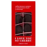 Набір цукерок Серце з вівсянкою та вишнею Green Chef 160г