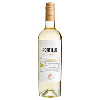 Salentein Portillo Chardonnay White Dry Wine 13% 0.75l