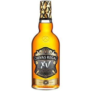 Виски Chivas Regal 15 лет 40% 0,7л - купить, цены на NOVUS - фото 1