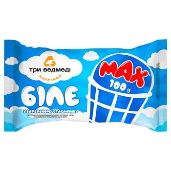 Мороженое Три Медведя белое 100г